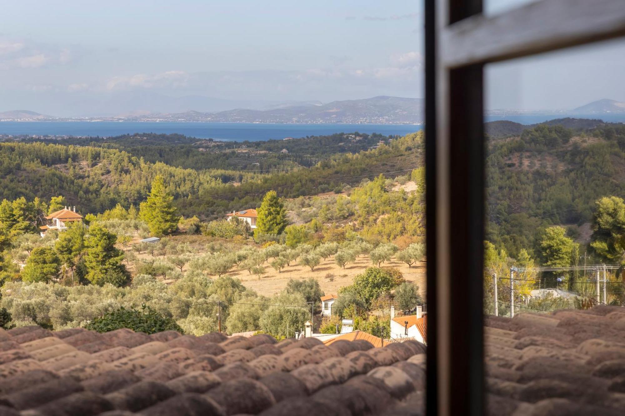 Villa Marrone Splendid Seaview Markopoulon Oropou Exterior photo