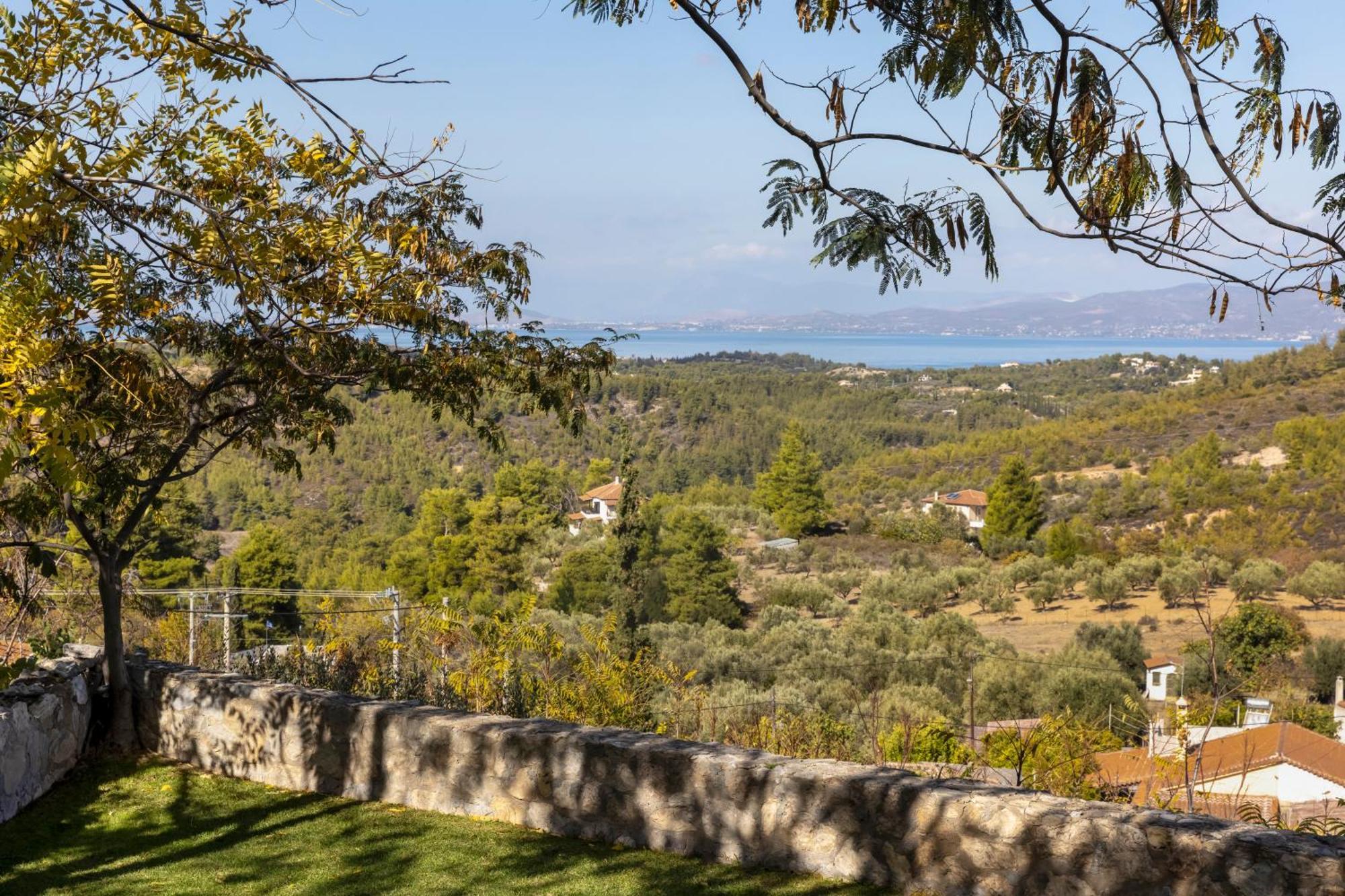 Villa Marrone Splendid Seaview Markopoulon Oropou Exterior photo
