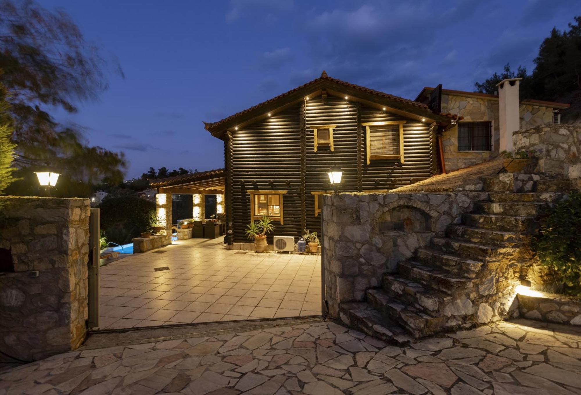 Villa Marrone Splendid Seaview Markopoulon Oropou Exterior photo