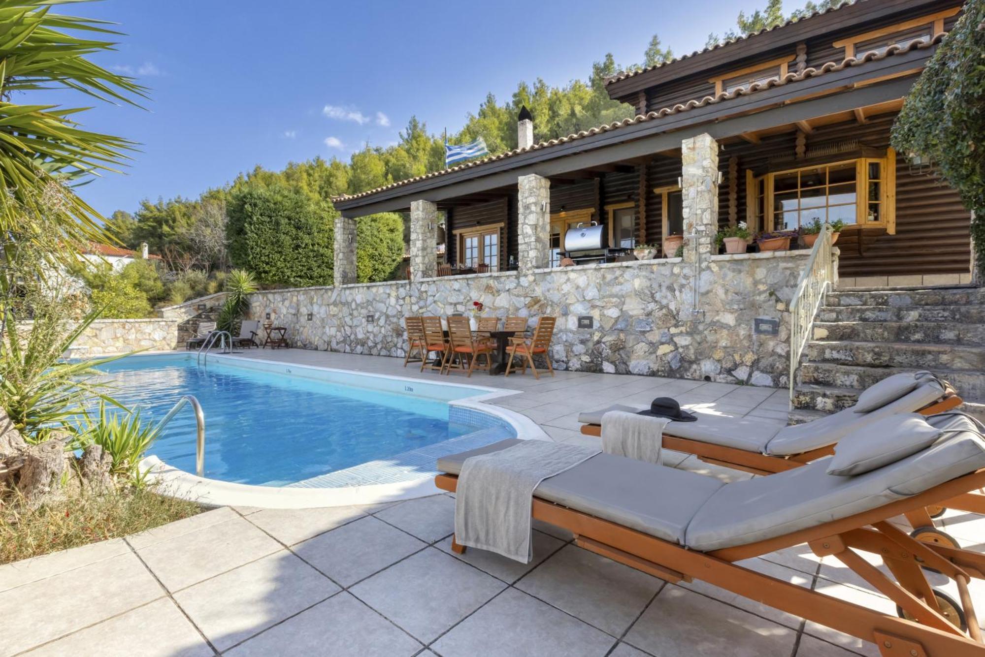 Villa Marrone Splendid Seaview Markopoulon Oropou Exterior photo