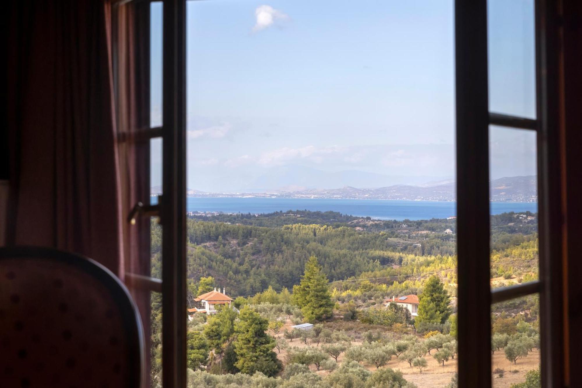 Villa Marrone Splendid Seaview Markopoulon Oropou Exterior photo
